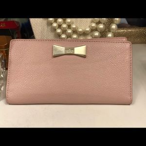 Kate spade blush pink wallet